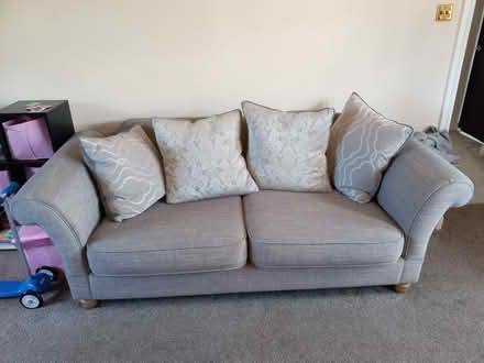 Photo of free Grey sofa (Kirk ireton DE6) #1