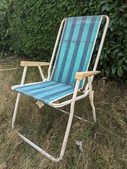 Photo of free Deck/beach chair - to recover (Howlands, AL7) #1