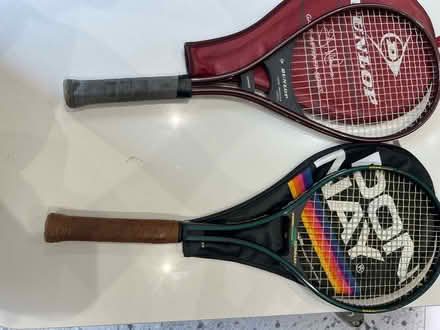 Photo of free 2 tennis rackets - must be collected before the 16th Aug (Bushey Village WD23) #1