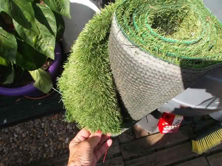 Photo of free artificial grass. (Bournes Green SS2) #3