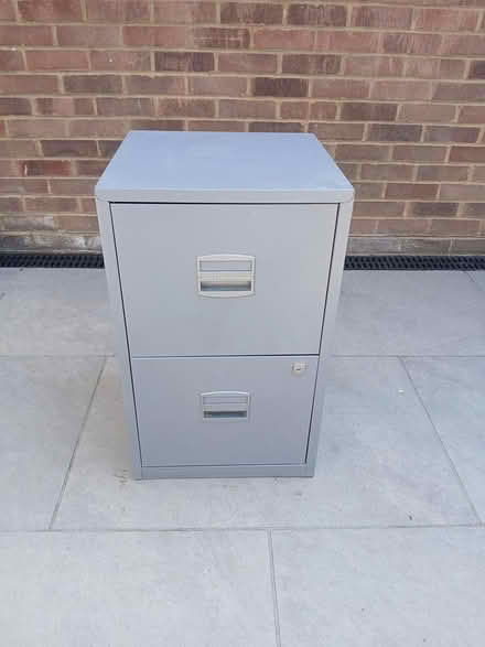 Photo of free Metal Two Draw Filing Cabinet (Eastcote HA4) #1