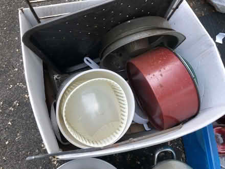 Photo of free Kitchen Utensils, pans, baking tins, glassware etc. (Beaconsfield HP9) #2