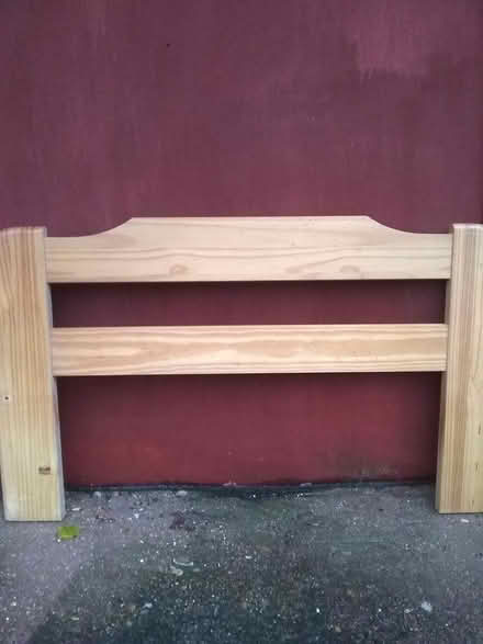 Photo of free 2 Pine Headboards -Single bed (Roffey Horsham) #3