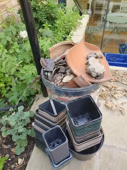Photo of free Crocks/ballast for plant pots (Kensington W8) #1