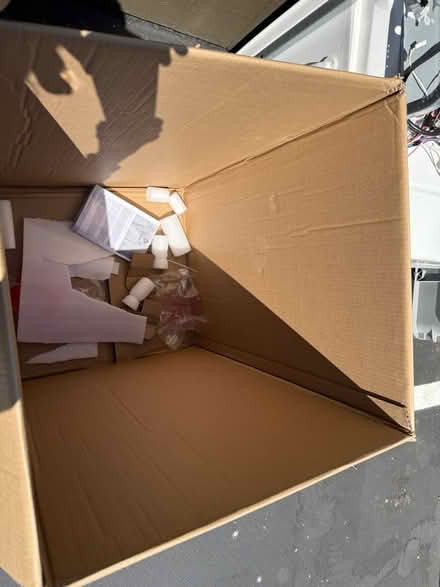 Photo of free Two large cardboard boxes (Valencia Avenue, Sunnyvale) #2