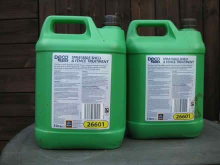 Photo of free Shed and fence treatment, dark oak colour (Rushcliffe NG2) #2