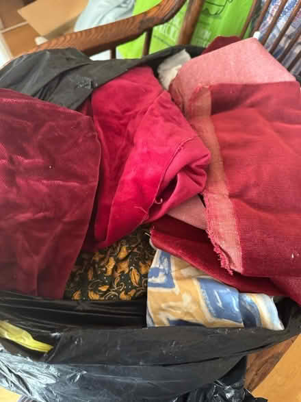 Photo of free Large bag of fabric remnants (Wivenhoe CO7) #1