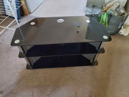 Photo of free Glass TV Unit (Wester Hailes EH14) #1
