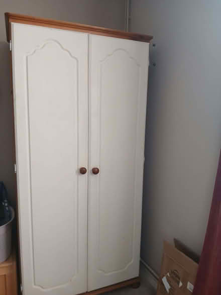 Photo of free double pine wardrobe sturdy and spacious (Monkmoor SY2) #1