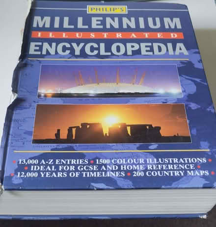 Photo of free Old encyclopedia (for crafting?) (Farington PR25) #1