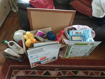 Photo of free Boxes of car boot items (Letchworth SG6) #1