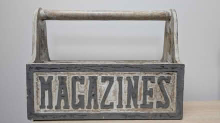 Photo of free Handmade magazine holder (W4) #1