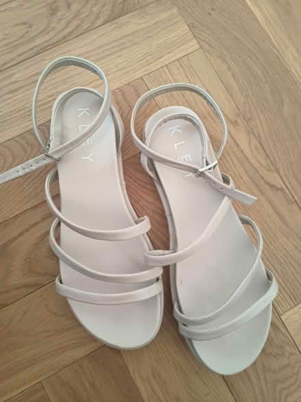 Photo of free Kley cream sandals size UK 4.5 -5 (SE18) #1