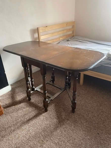 Photo of free Oak drop leaf table (Sandford-on-Thames OX4) #2