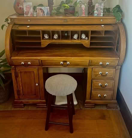 Photo of free Beautiful Roll-top desk (Pt Richmond) #2