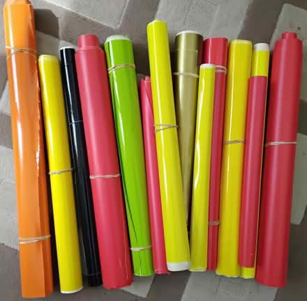 Photo of free 10+ Rolls Of Adhesive Vinyl (DA1) #1