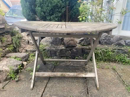 Photo of free Wooden garden table (Kendal LA9) #4