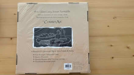 Photo of free Glass lazy susan (Walthamstow / Higham Hill E17) #2