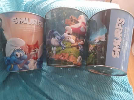 Photo of free The Smurfs : The Lost Village Popcorn Buckets (Colwick NG4) #2