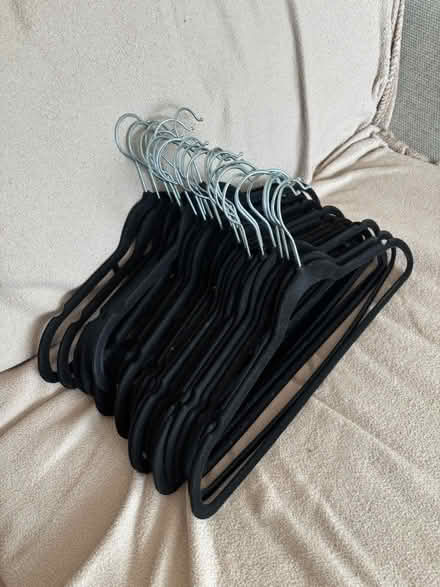 Photo of free 31x felt covered hangers (Braybrooke Road, Hastings TN34) #2
