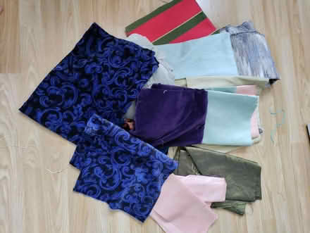 Photo of free Furnishings fabric opieces (Westbury Leigh BA13) #1