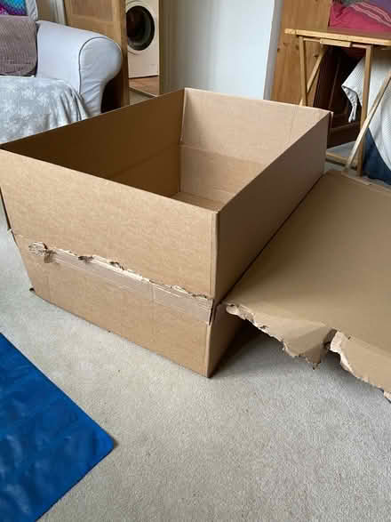 Photo of free Big cardboard box (Dean Court OX2) #1