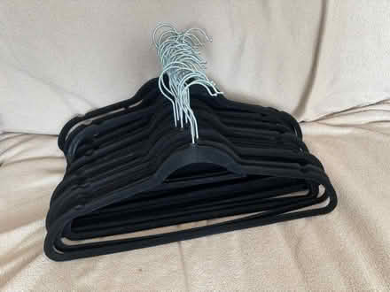 Photo of free 31x felt covered hangers (Braybrooke Road, Hastings TN34) #1