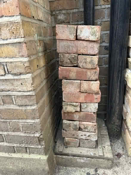Photo of free 20 old red bricks (SE18) #1