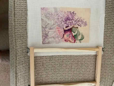 Photo of free Small fairy cross Stitch kit - partly completed (Kingsway) #1