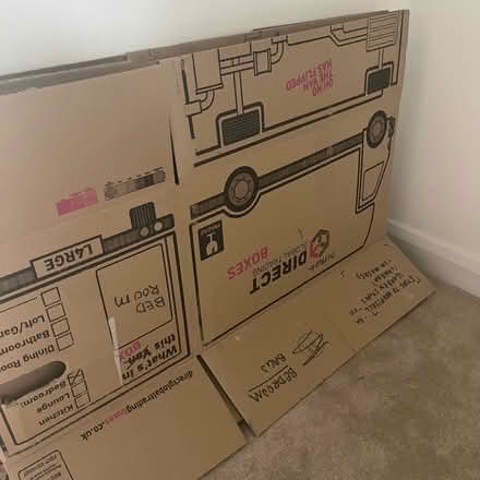 Photo of free 13x large cardboard moving boxes (Angel N1) #2