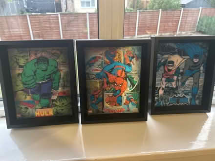 Photo of free 3 x comic superhero frames (Ruislip HA4) #1