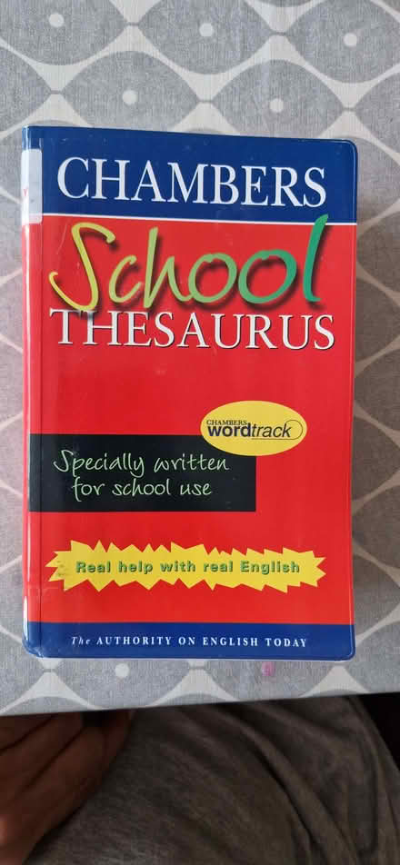 Photo of free Chambers school thesaurus (Stretford M32) #1