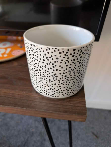 Photo of free Spotty plant pot (Crewe CW1) #1