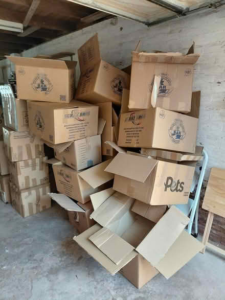 Photo of free Strong cardboard boxes (WV3 Finchfield) #1