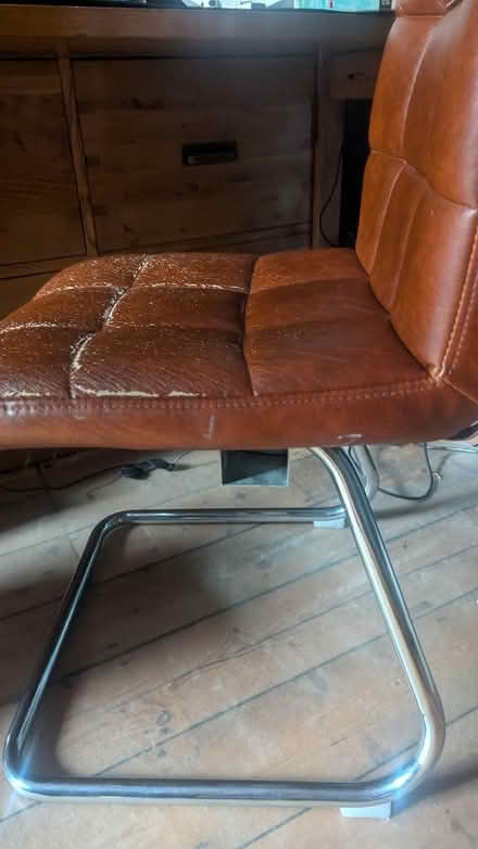 Photo of free Padded desk chair (Balsall Heath B12) #2