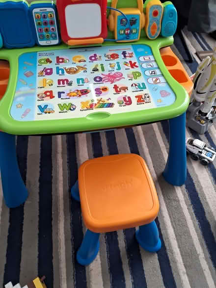 Photo of free V Tech activity table (Read description) (Hillsborough S6) #2