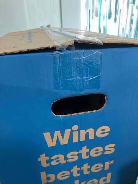 Photo of free Sturdy empty box with hand holes for easy lifting (Cheadle Hulme SK8) #2