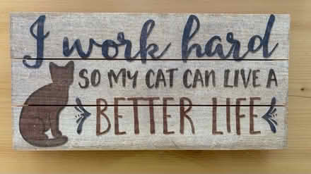 Photo of free Wooden sign (Walthamstow / Higham Hill E17) #1