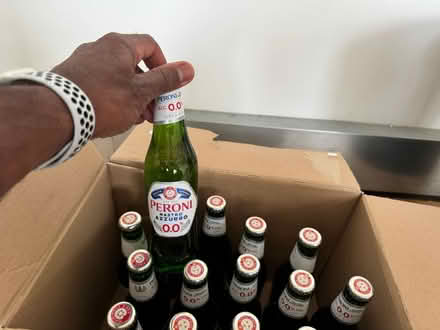 Photo of free Box of non alcoholic Peroni (Southwark, SE1) #1