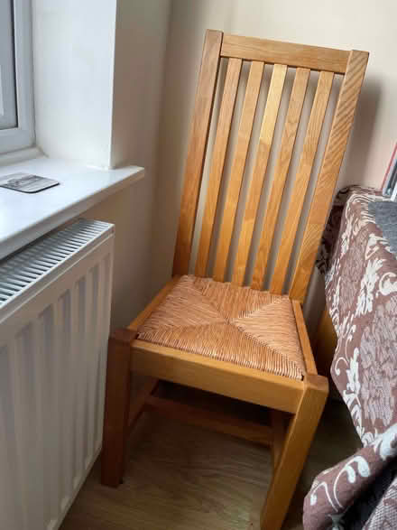 Photo of free Wooden dining chairs (New Duston) #2