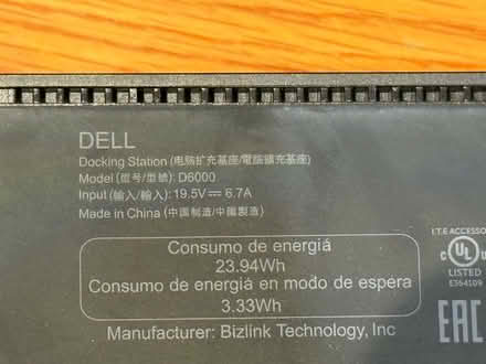 Photo of free Dell D6000 docking station (Carmelita, Mountain View) #1