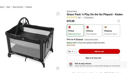 Photo of free Graco Pack n Play (Rancho Palos Verdes) #1