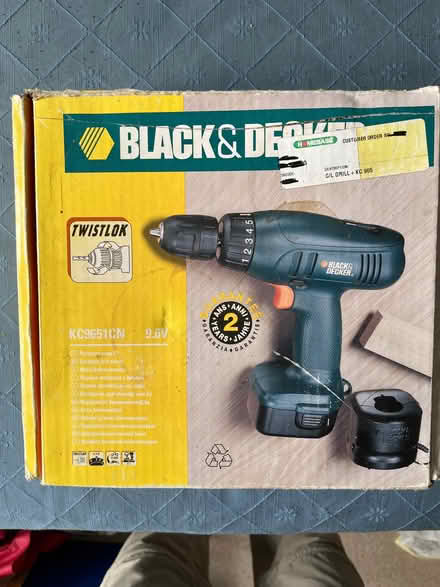 Photo of free Cordless drill/driver (Milbourne SN16) #2