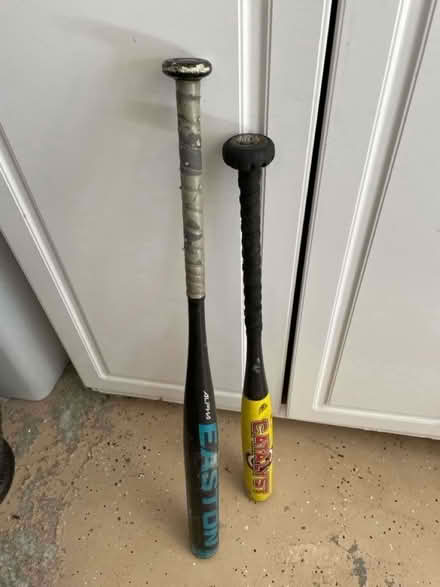Photo of free Aluminum baseball bats (Pleasanton, Ca) #1