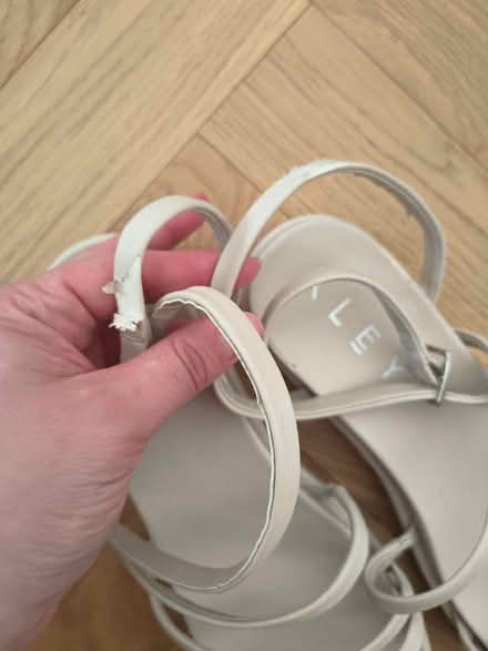 Photo of free Kley cream sandals size UK 4.5 -5 (SE18) #4