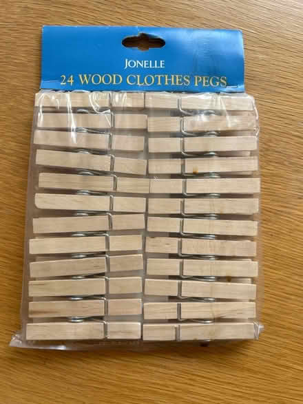 Photo of free Wooden clothes pegs (Barkham RG41) #1