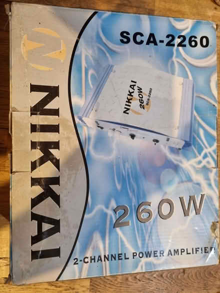 Photo of free Nikkai 2-channel Car Power Amplifier Max 260W model SCA-2260 (Wooburn Green HP10) #1