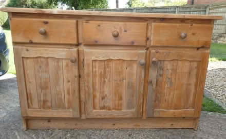 Photo of free Pine kitchen sideboard (Botley OX2) #1