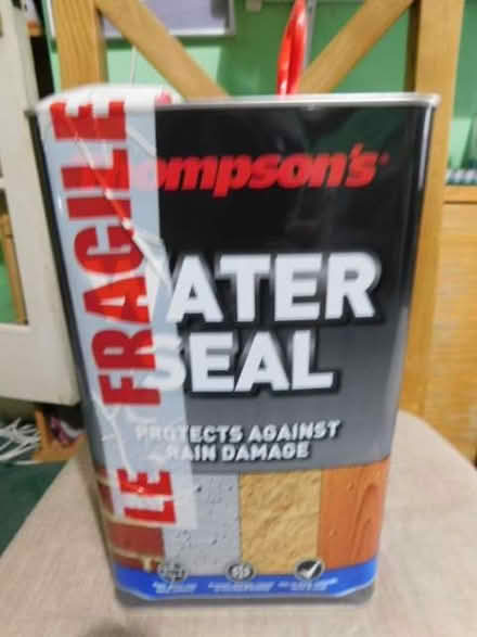 Photo of free 5L Sealed Can of Thompson's Water Seal (Grays RM17) #1