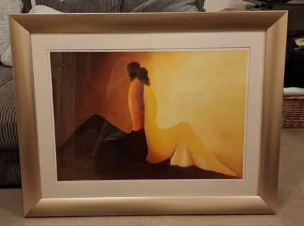 Photo of free Large framed picture (Ty Canol NP44) #1